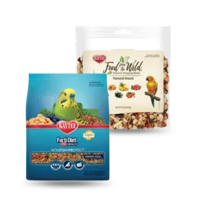 Parakeet Food + Snack Combo