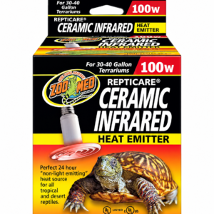 Zoo Med ceramic heat emitter 100W heat lamp for turtle