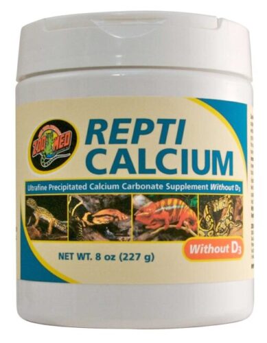 Zoo Med Repti Calcium without D3 8 oz calcium for turtles