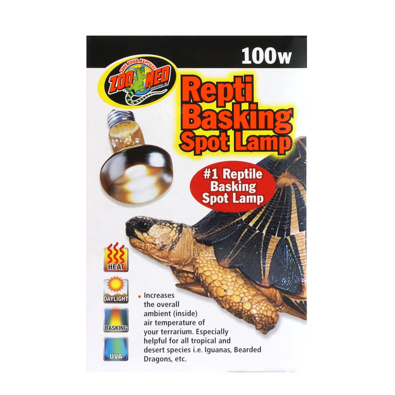 Zoo Med Repti Basking Spot Lamp 100W 230V turtle basking lamp