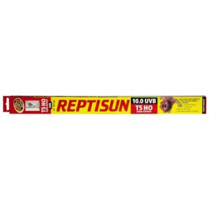 Zoo Med ReptiSun 10.0 UVB T5 HO 39W (34") – Reptile UVB Light for Large Enclosures – Pack of 2